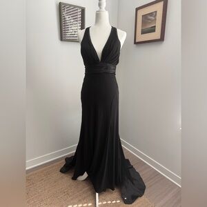 Cassandra Stone by Mac Duggal S10 gown black